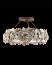 Currey 9000-0265 - Oyster Shell Semi-Flush Mount