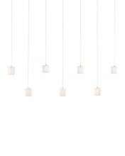 Currey 9000-1060 - Dove 7-Light Linear Multi-Drop Pendant