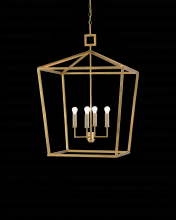 Currey 9000-0405 - Denison Large Gold Lantern