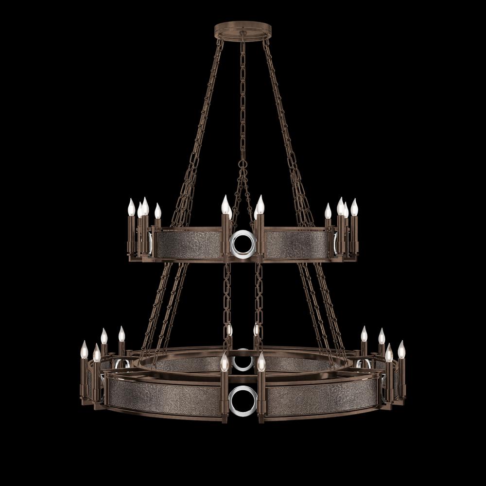 Mirage 50"W Round Chandelier