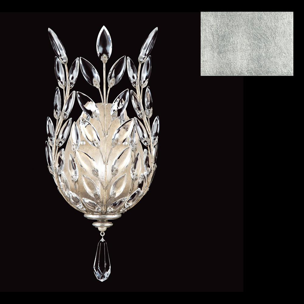 Crystal Laurel 17"H Sconce