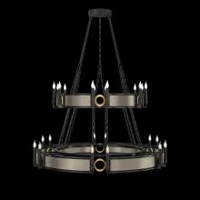 Fine Art Handcrafted Lighting 100036-112 - Mirage 50"W Round Chandelier