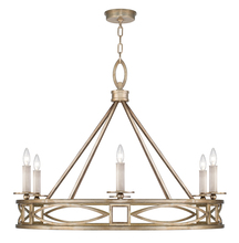 Fine Art Handcrafted Lighting 887640-3ST - Cienfuegos 37.5" Round Chandelier